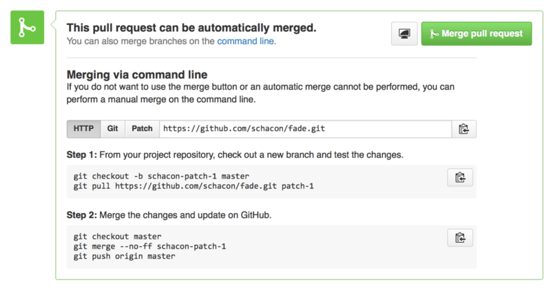 Кнопка Merge